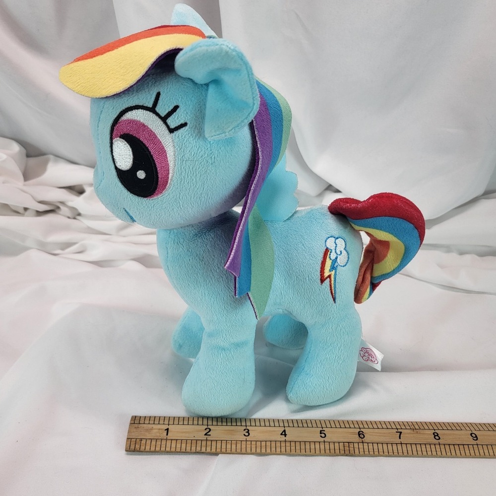 My Little Pony Rainbow Dash Plush Hasbro Stuffed Animal 10" - Picture 15 of 15